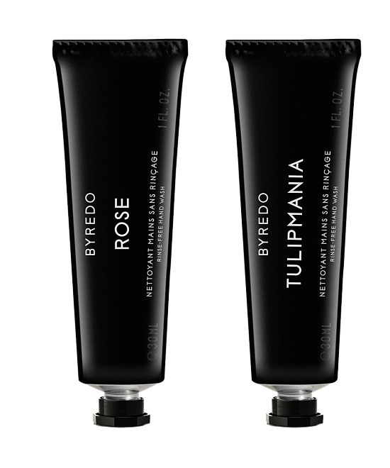 Byredo Rose & Tulipmania Rinse-free Hand Wash Set 2 x 30 мл