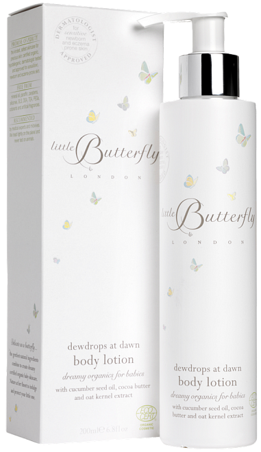 Little Butterfly London Dewdrops At Dawn Body Lotion