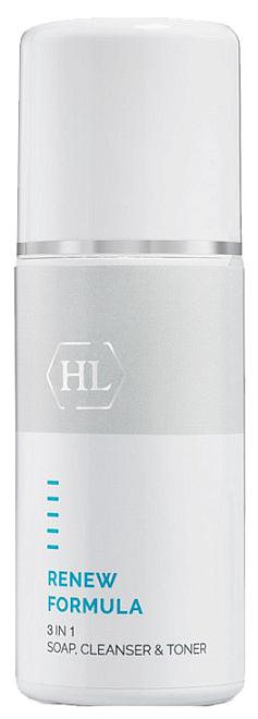 Holy Land Renew Formula 3 In 1 Soap, Cleanser & Toner