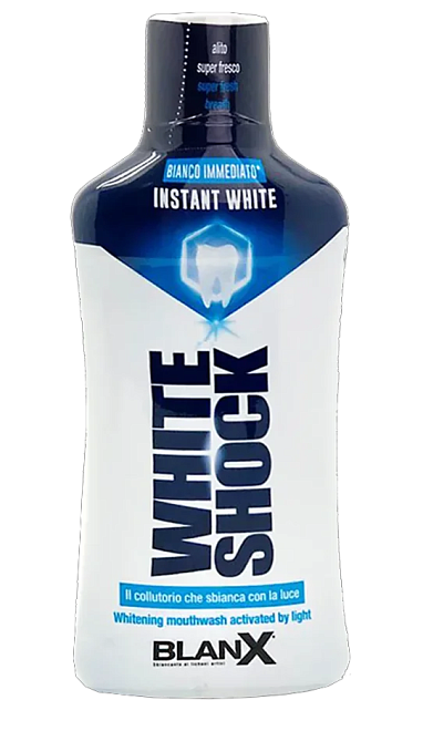 Blanx White Shock Instant White Mouthwash