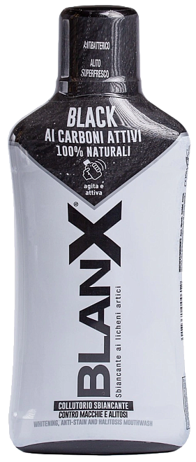 Blanx Mouthwash Black Charcoal