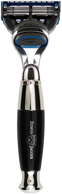 Edwin Jagger Imitation Ebony & Chrome Fusion Razor