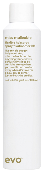 EVO Miss Malleable Flexible Hairspray