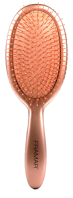 Framar Metalling Detangle Brush - Rose