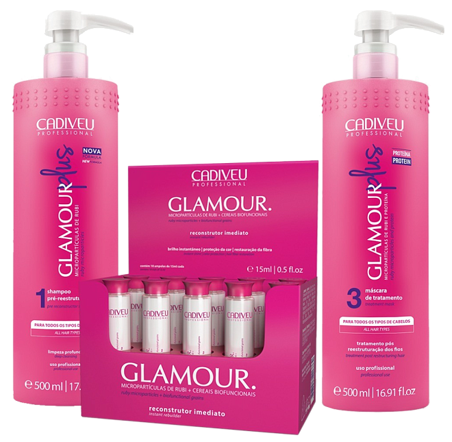 Cadiveu Glamour & Glamour Plus Power Mix