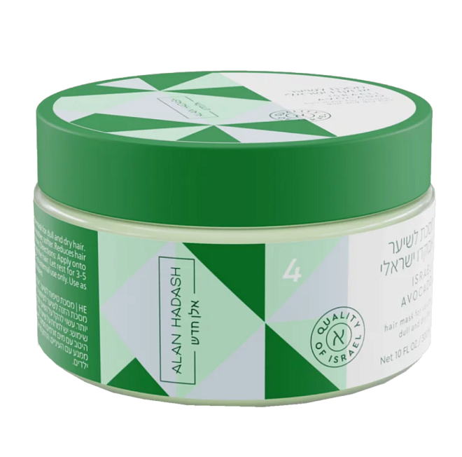 Alan Hadash Israeli Avocado Hair Mask Dull And Dry Hair