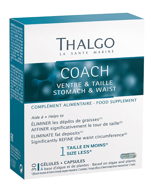 Thalgo Coach Stomach And Waist 30 капсул