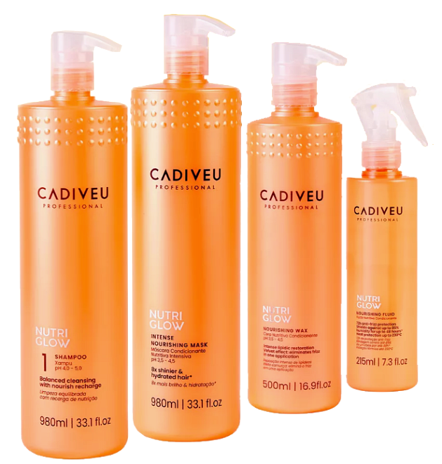 Cadiveu Nutri Glow Set No2 980/980/500/215 ml