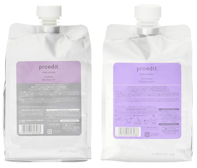 Lebel Proedit Bounce Fit Plus Duo 2 х 1000 мл