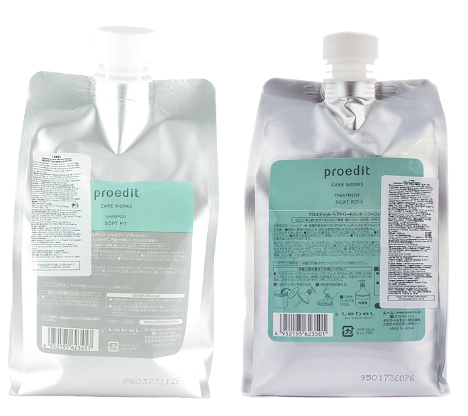 Lebel Proedit Soft Fit Plus Duo 2 х 1000 мл