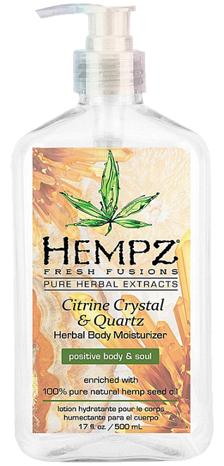 Hempz Citrine Crystal & Quartz Body Moisturizer