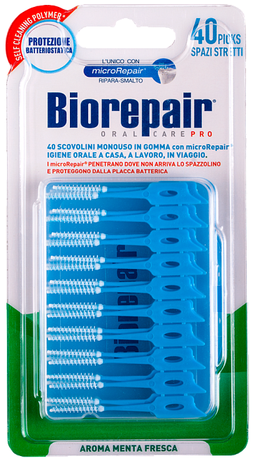 Biorepair Scovolini Monouso in Gomma Stretti