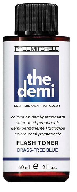 Paul Mitchell Demi-Permanent Flash Toner Brass Free Blue