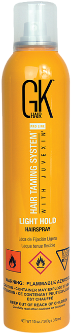 Gkhair Hair Taming System With Juvexin Hair Spray Light Hold