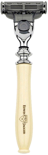 Edwin Jagger Chatsworth Ivory Mach3 Razor