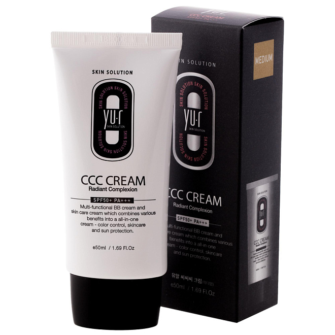 СС крем для лица Yu.R ССС Cream Medium, SPF50+ 50 мл