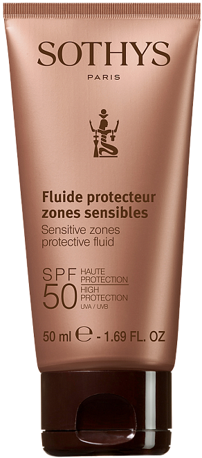 Sothys Cellu-Guard Sensitive Zones Protective Fluid SPF50 High Protection UVA/UVB