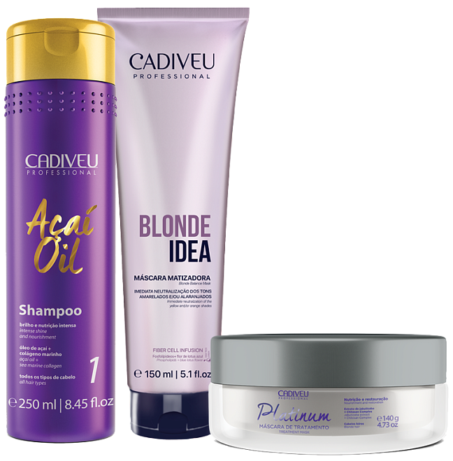 Cadiveu Blonde Idea Set 250/150/140 ml