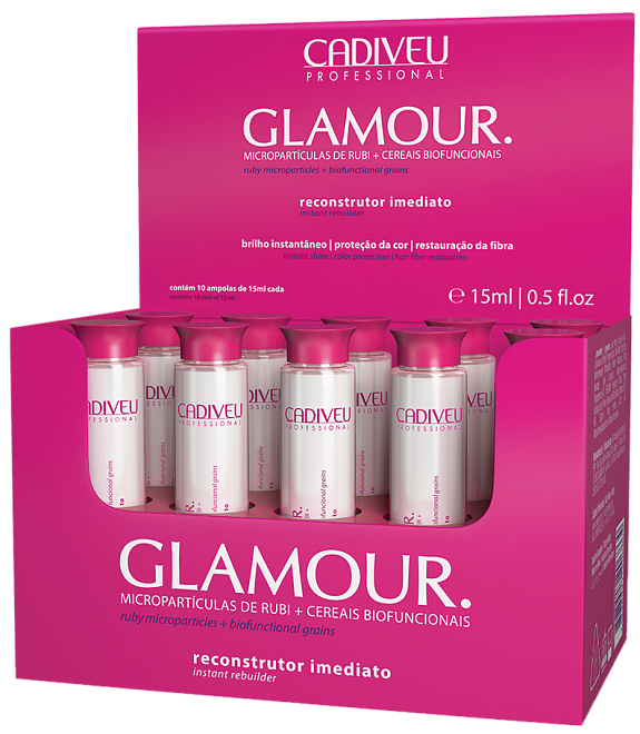 Cadiveu Glamour Instant Restructuring Vials 10x15ml