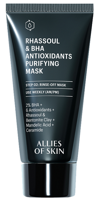 Allies of Skin Rhassoul & Bha Antioxidants Purifying Mask