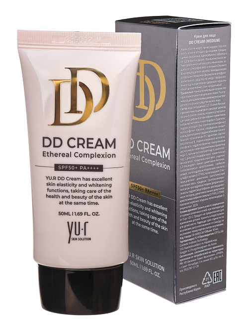 DD крем для лица DD-крем для лица Yu.R DD Cream (Medium), SPF50+, PA++++ 50 мл