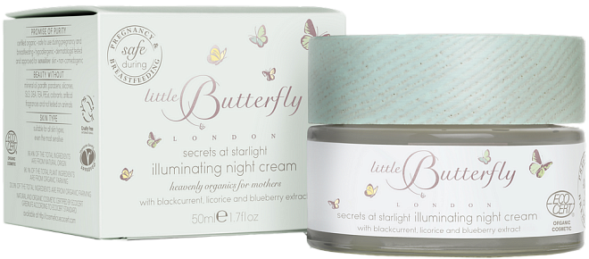 Little Butterfly London Secrets At Starlight Illuminating Night Cream