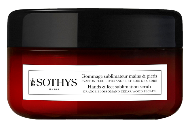 Sothys Hands & Feet Sublimation Scrub Orange Blossom and Cedar Wood Escape