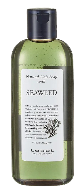 Lebel Hair Soap With Seaweed (морские водоросли)