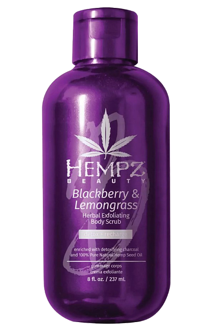 Hempz Beauty Blackberry & Lemongrass Scrub