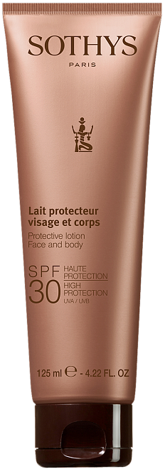 Sothys Cellu-Guard Protective Lotion Face And Body SPF30 High Protection UVA/UVB