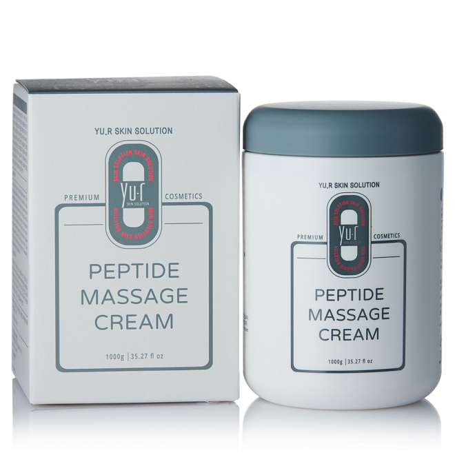 Yu.R Pro Peptide Massage Cream  Крем массажный  1000 мл