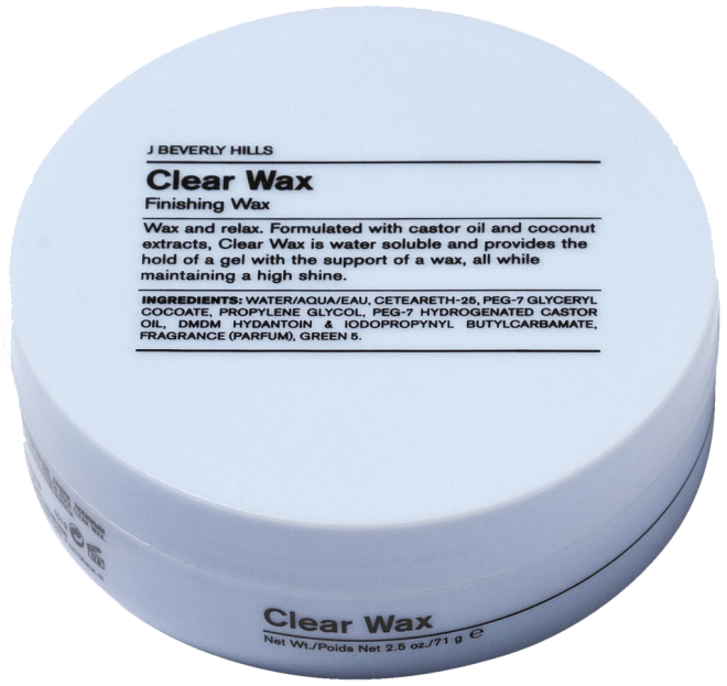 J Beverly Hills Clear Wax Finishing Wax