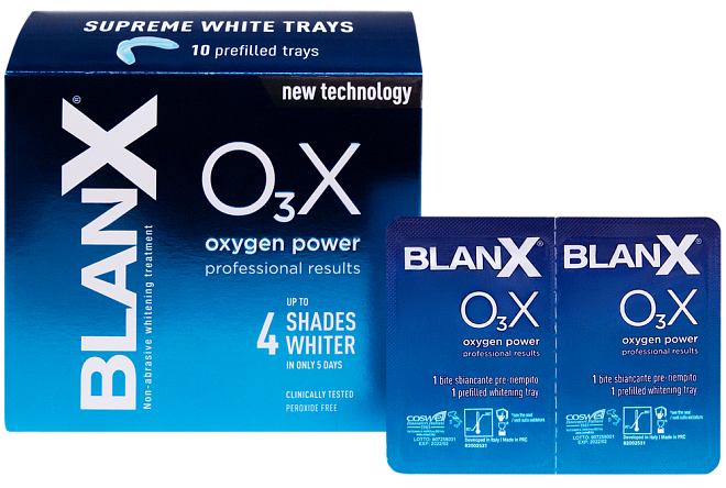 BlanX O3X – Supreme White Trays