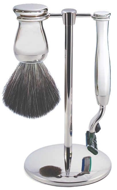 Edwin Jagger Mach 3 Chrome Set