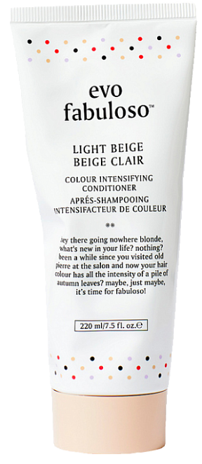 EVO Colour Intensifying Conditioner Light Beige